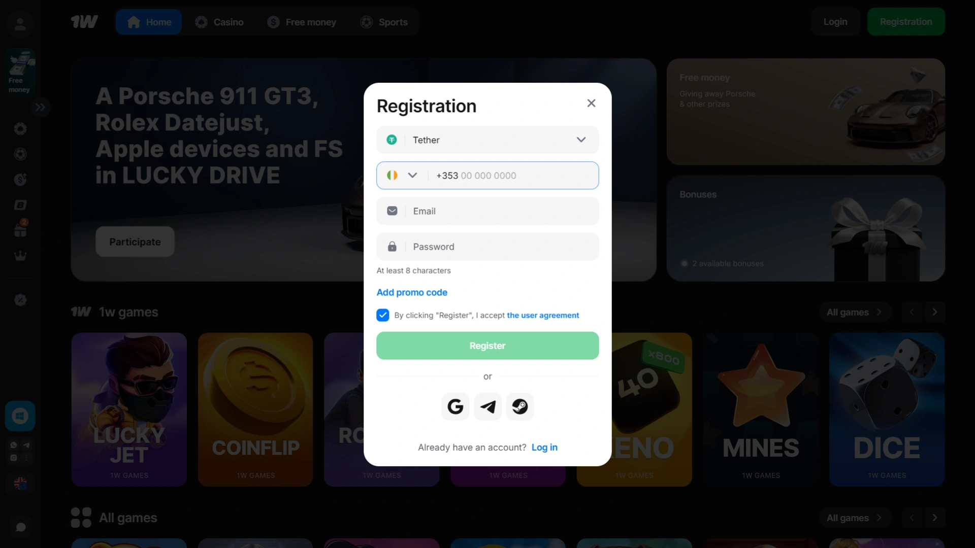 Registration checklist